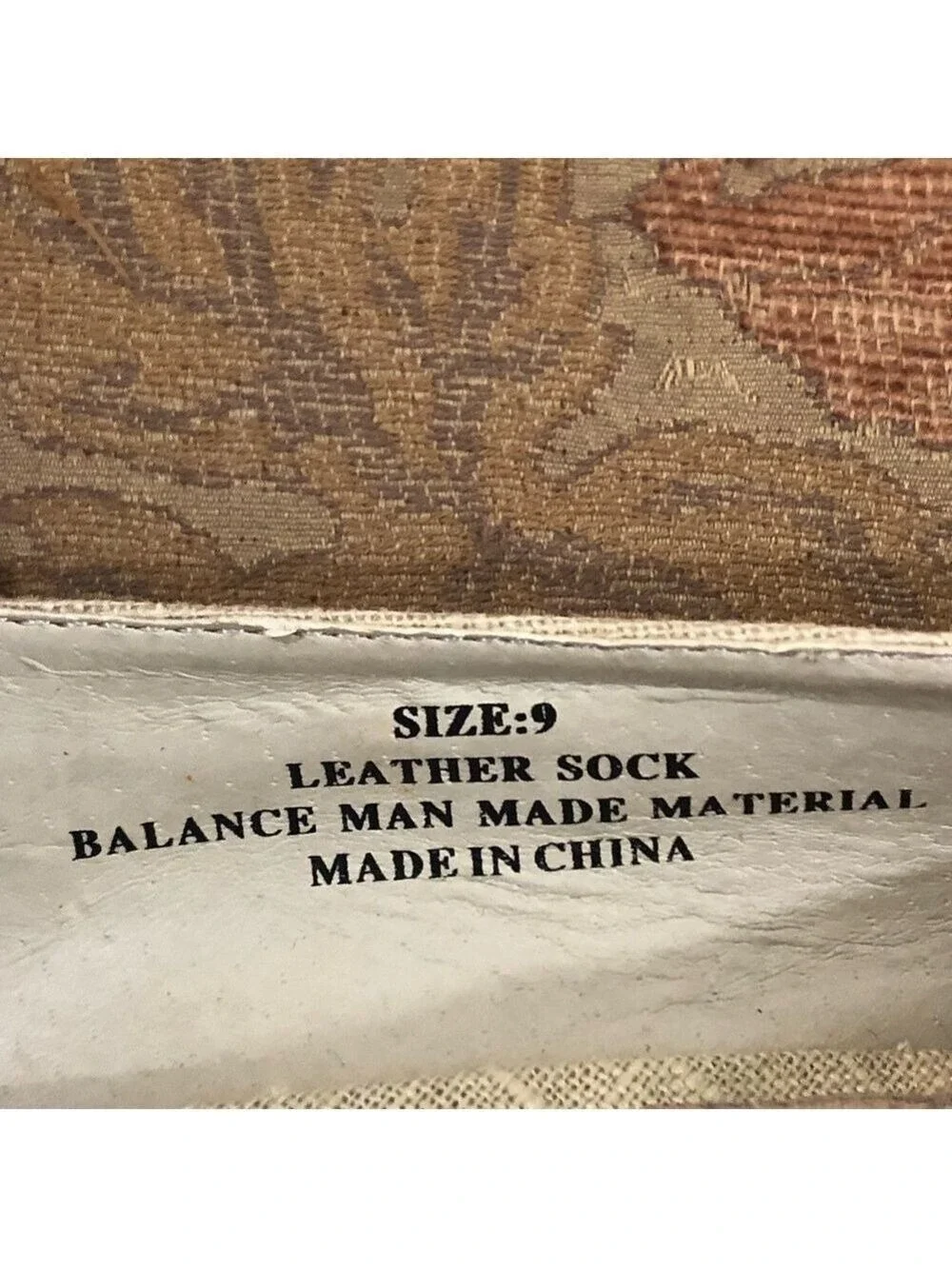 RESTRICTED tropical print peep-toe espadrilles. Leather and fabric. Size 9